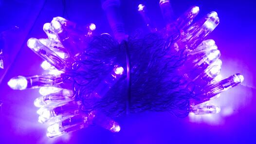 10m 100 leds warm white led string light outdoor Christmas Decoration