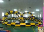 Simple Design Inflatable Race Track, Inflatable Go Kart Track, Inflatable