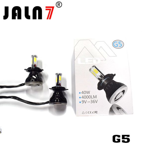LED Headlight Bulbs JALN7 G5 LED Conversion Kits Extremely Super Bright H1/H4/H7/H11/9005/9006 40W 4000lm