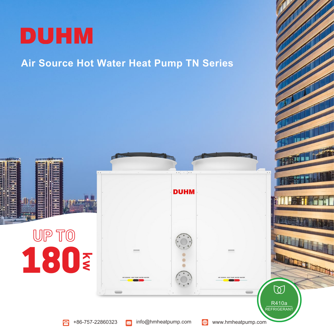 105kw Air to Water Heat Pump for Stable Operation in Shopping Malls Schools and Hospitals