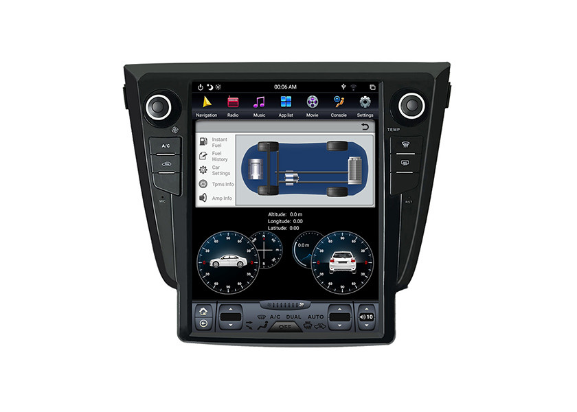 China 12.1 Inch 128G Nissan X Trail Android Radio PX6 Car Android Media Player wholesale