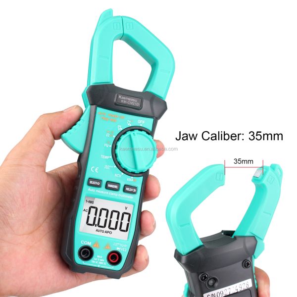 21D DC AC Digital Clamp Meter 3 5/6 Digit Automatic Diode Test Ture RMS Square Wave Output NCV Digital Clamp Meter Multimeter