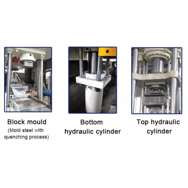 Animal Licking Salt Block Making Machine Salt Block Hydraulic Press Forming Machine Fish Powder Feed Making Machine