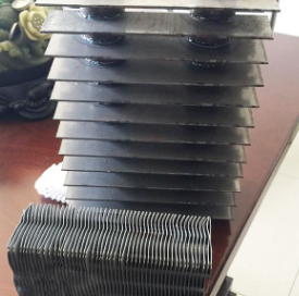 2.5mm Square Fin Tube