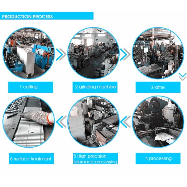 1/4 Custom high precision cnc turning milling machining spline motor shaft