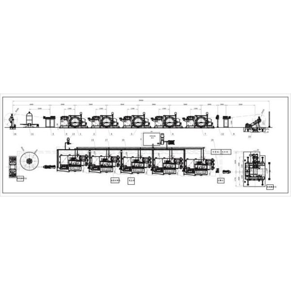 Custom Copper Wire Drawing Machine With Individual Motor Driven