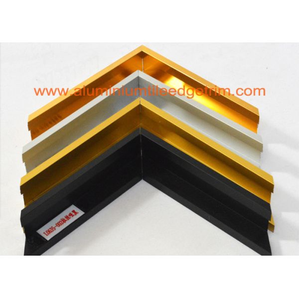 Decorative Aluminium Picture Frame Mouldings Extrusions , Aluminium Picture Frame Profiles