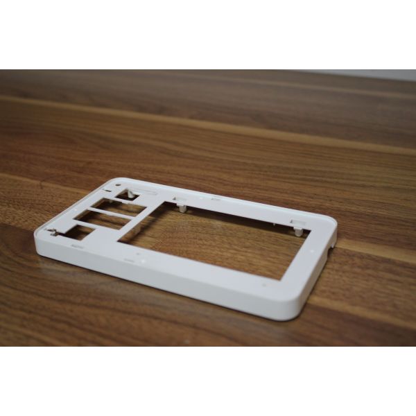 White Plastic Cnc Machining Prototype Service For Household Products Frame