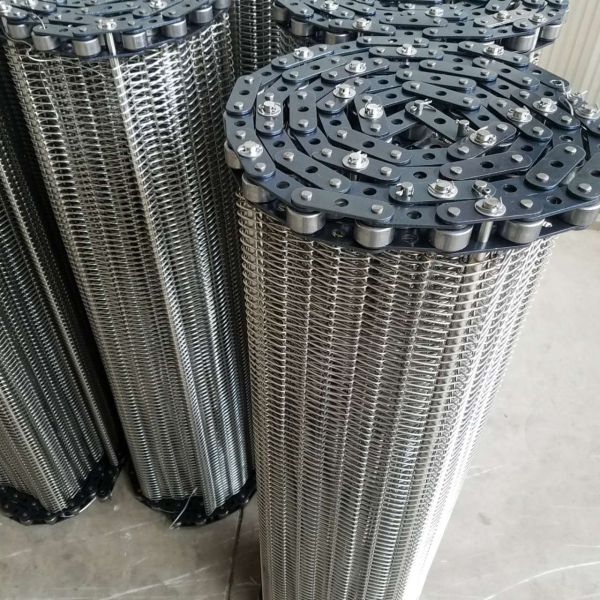 304 Stainless Steel Mesh Conveyor Wire Belt 10m Length 1.0mm Thickness