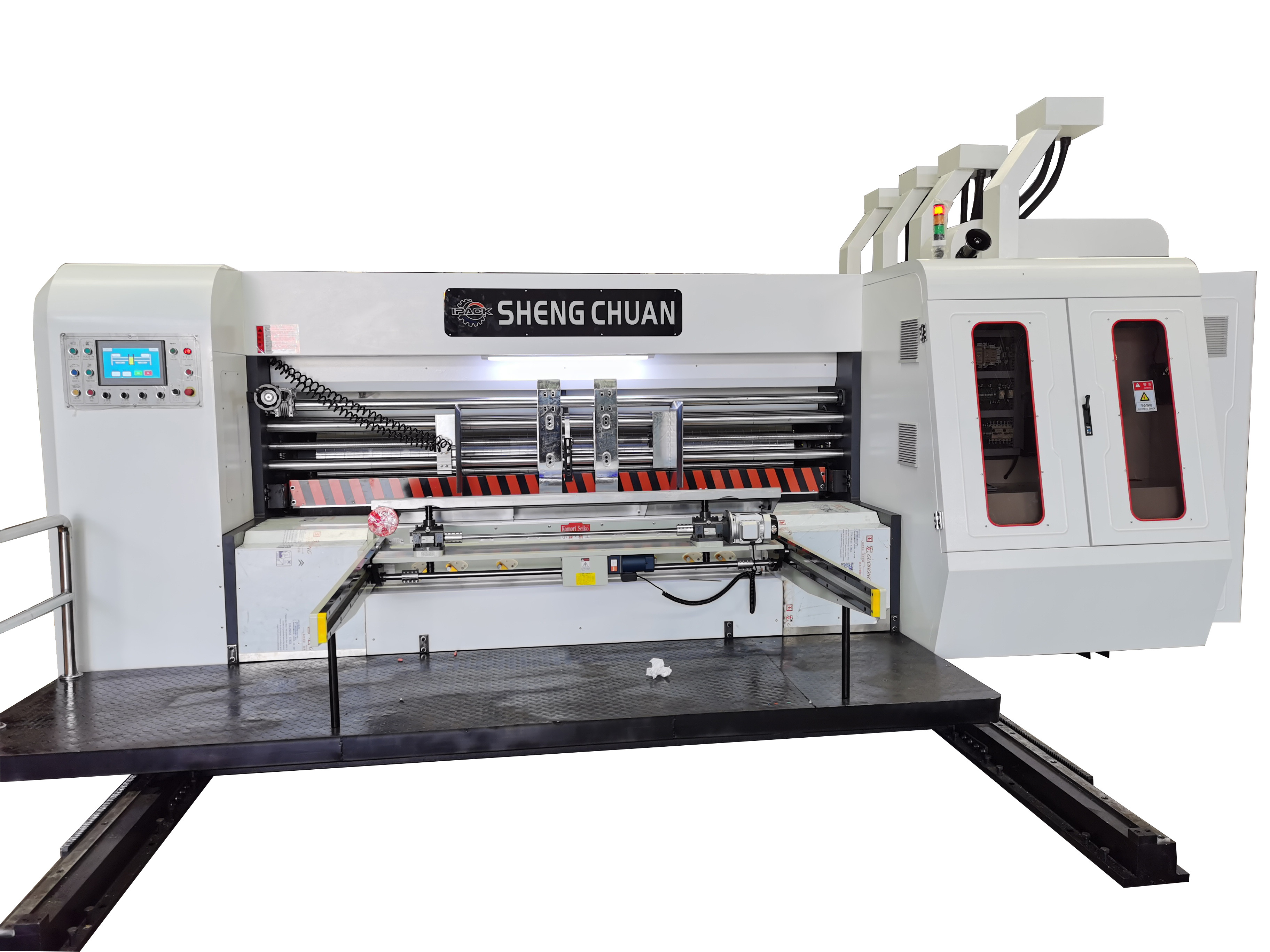 China Hd Flexo Cardboard Box Die Cutting Machine Flexographic Machine wholesale