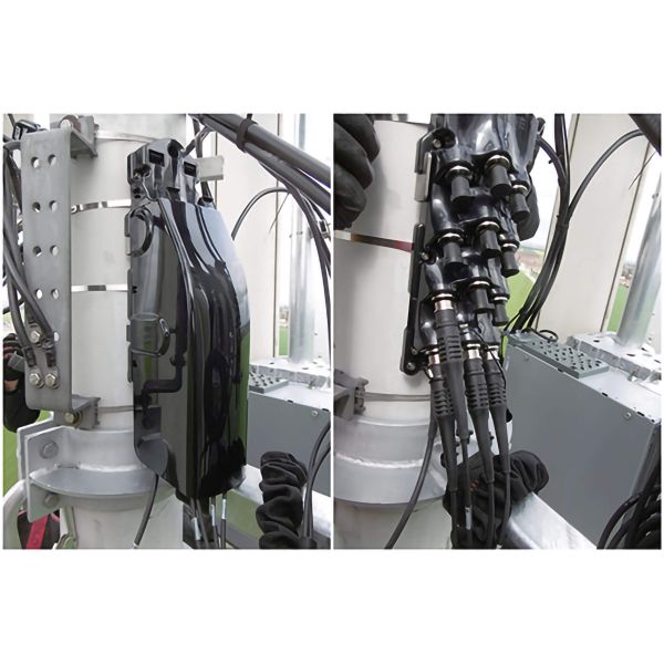 FTTH 4 Cores Lc Upc Fiber Connector ODC Outdoor Fiber Connector Adapters