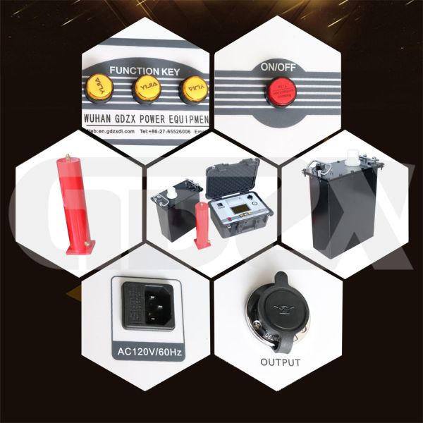 VLF 30kv,40kv,50kv, 60kv ,80kV Very Low Frequency AC Hipot Test Set For Alternator And Power Cable