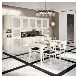 Stylish European Style Kitchen Furniture with Quartz Stone Countertop and Reasonable