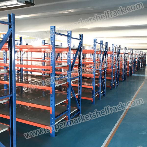 Selective Warehouse Storage Rack Q235 Steel Corrosion Protection