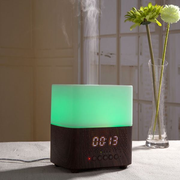 300ml Smart Aroma Diffuser Essential Oil Diffuser Alarm Clock