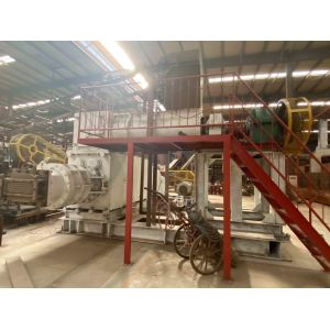 China Hollow Automatic clay tile brick machine mud brick maker Vacuum Extruder clay Brick making machine wholesale