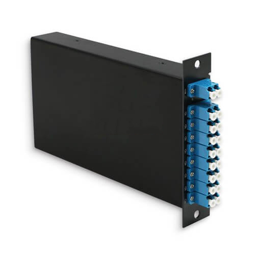 C21-C60 Wavelength Fiber Optic Switch 100Ghz 200Ghz DWDM Multiplexer Packaged In LGX Cassette