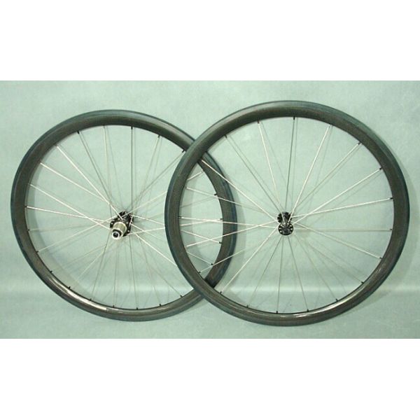 Chinese factory strong cheap 50mm Tubular 700c road bike carbon wheel 23mm width bicycle
