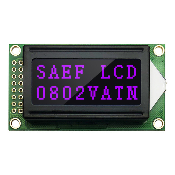 VATN 8x2 Character LCD Module Display 5×8 dots with cursor alphanumeric display