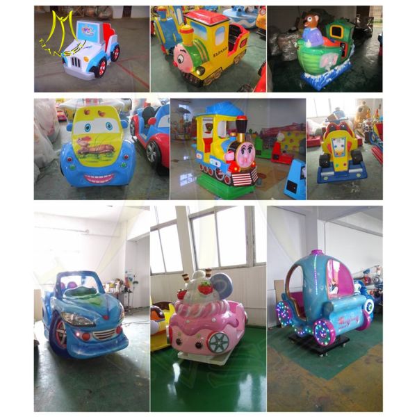 Hansel electronic game machine coin operated rocking machine for baby