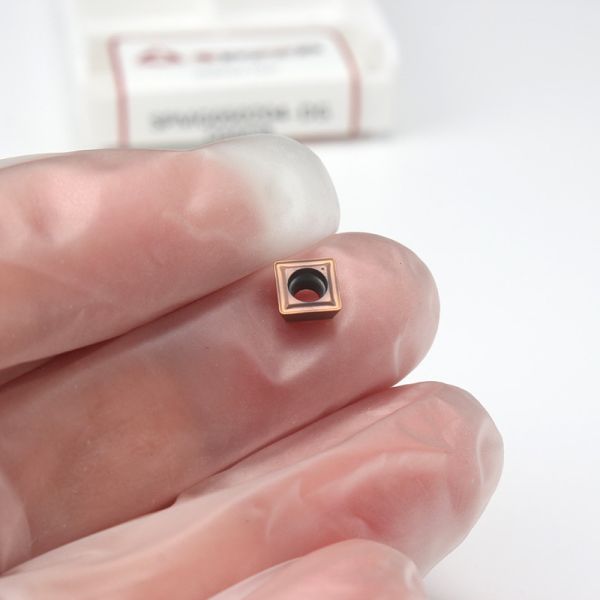 Speed Tungsten Carbide SPMG 060204 U Drill Inserts CVD And PVD Coating