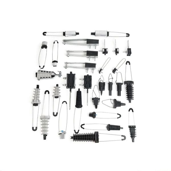 Black Plastic Wedge Wire Clamp The Perfect Solution for FTTX Suspension Cable Testing