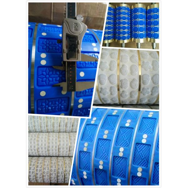 Touch Screen Control Tray Type Biscuits Making Machine 400 MM Width Rotary Moulder