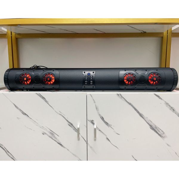 2024 New Design Utv Blue Tooth Audio Soundbar Stereo Speaker Radio System Atv Speakers Systems Marine Golf Car