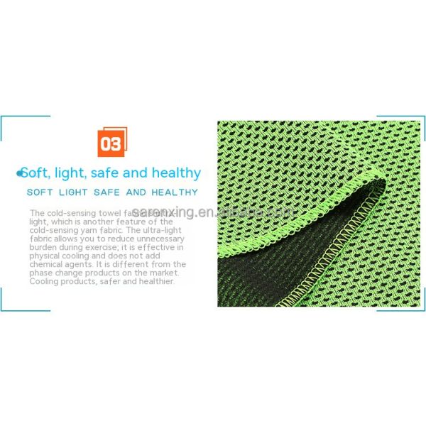 Soft and Breathable Cooling Towels for Sports 100% Cotton Fabric Microfiber Yoga Towel