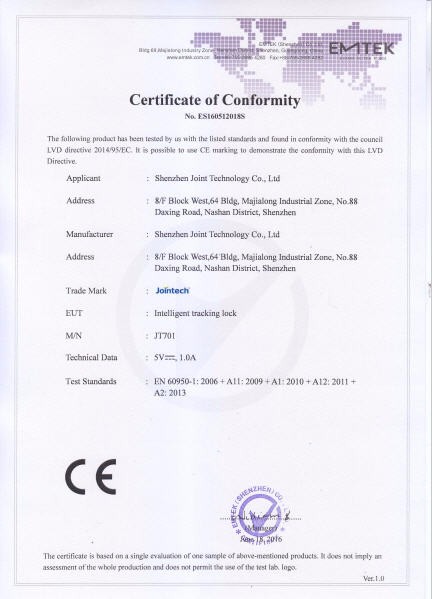 Waterproof Intelligent Electronic Lock Cold Chain Temperature Monitoring Devices ISO9001