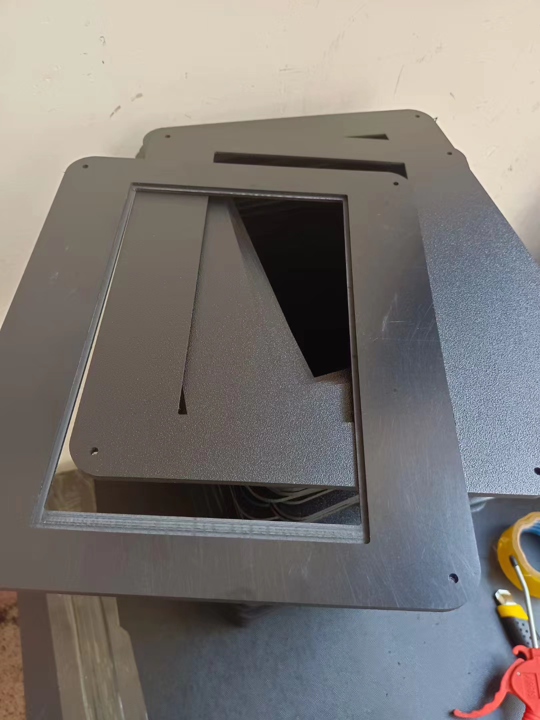 ABS PP Acrylic Cnc Machining Components With Environmental Material One Stop Service