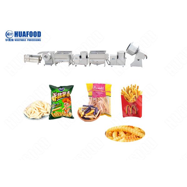 China Multifunctional Automatic Potato Chips Making Machine French Fries Maker wholesale