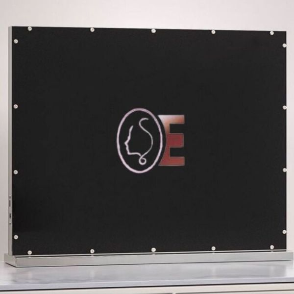 Compact Led Hollywood 10x Vanity Mirror Plexiglass Material