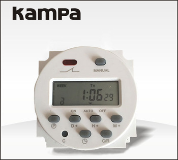 CN101A Digital LCD Programmable Timer DC 12V 16A Timer Relay Switch