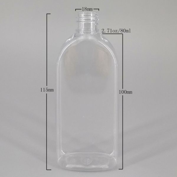 Mosquito Repellent Water 10.5g 80ml PET Plastic Spray Bottle