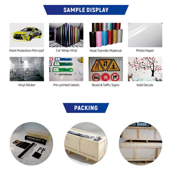 USB 80mm Width Servo Contour Cut Plotter for Car Sticker Cutting PPF Plotter Vinyl Cutter Plotter Machine GR8000-140