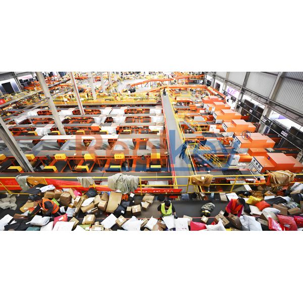 Customized Warehousing Conveyor Belt Conveyor Equipment For Courier Services