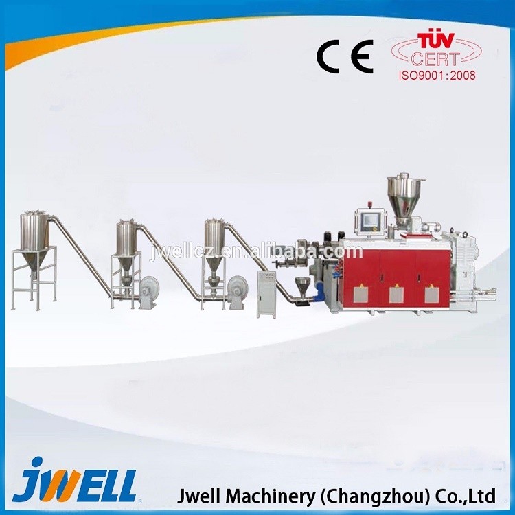 China Advanced Electric Control Extruder Pelletizer WPC PVC Granules Customized wholesale