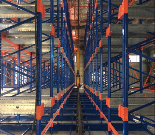 Professional Warehouse Vertical Racking System , ASRS Automated Vertical Storage System