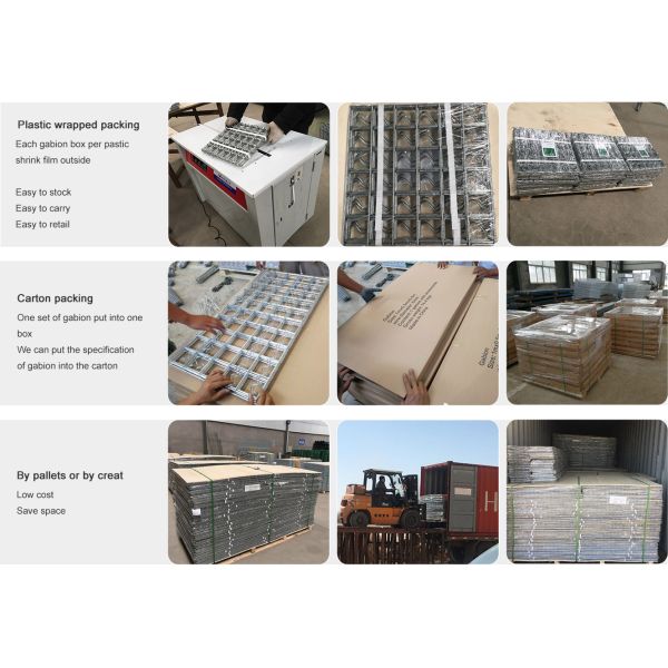 2 Cells Heavy Duty Welded Gabion Box Sizes 2x1x1m