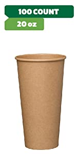 20 oz Paper Cups