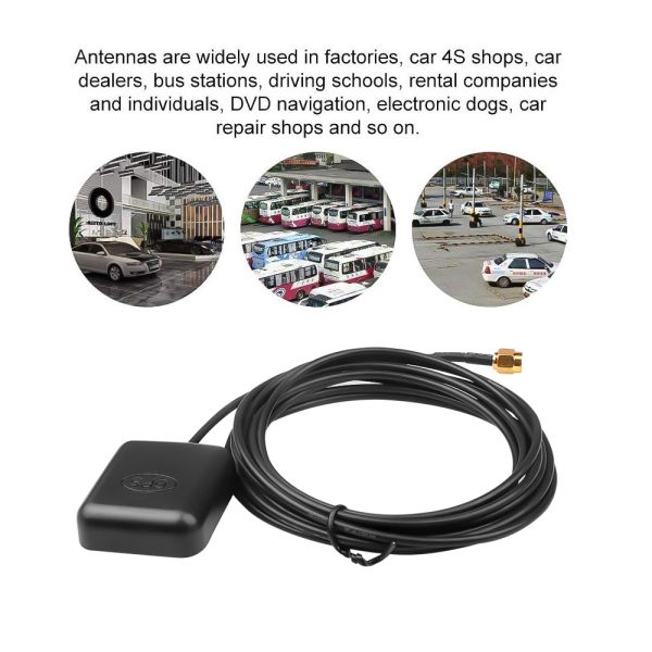 1575.42MHz External Tracker Patch Active Housing RTK USB Car GSM GLONASS GPS Antenna