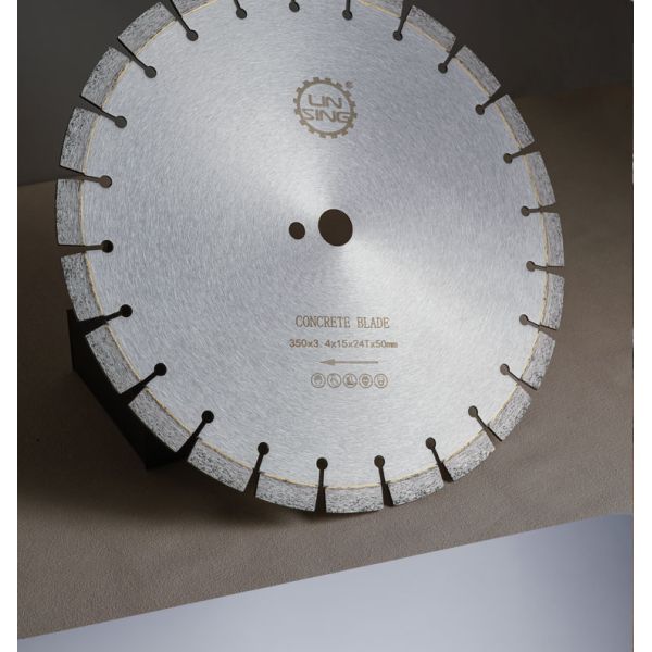 High Speed Diamond Tools for Stone Processing D350mm Segmented Diamond Saw Blade