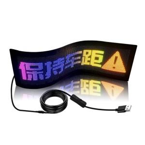 China Waterproofing Bluetooth App Supported 5mm Pixel Pitch Flexible LED Screen for Elevator wholesale