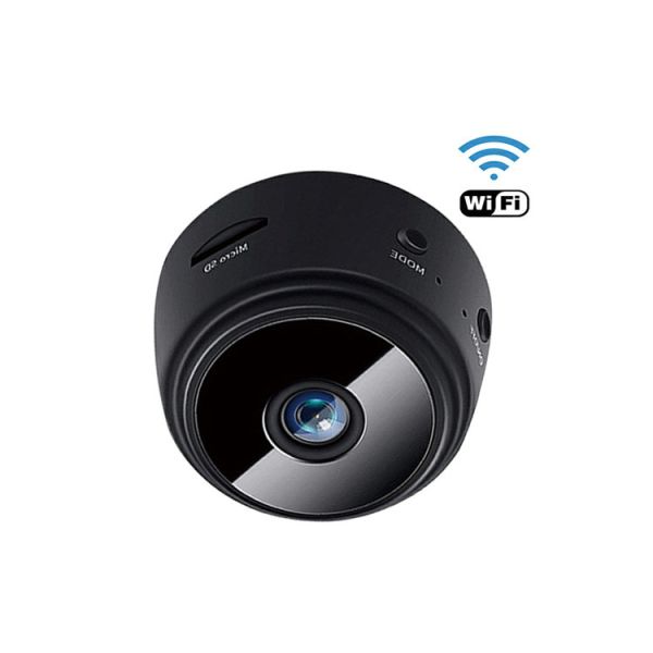 CMOS Sensor Wifi Mini Security Camera , Mini Wifi Hidden Spy Camera Wireless