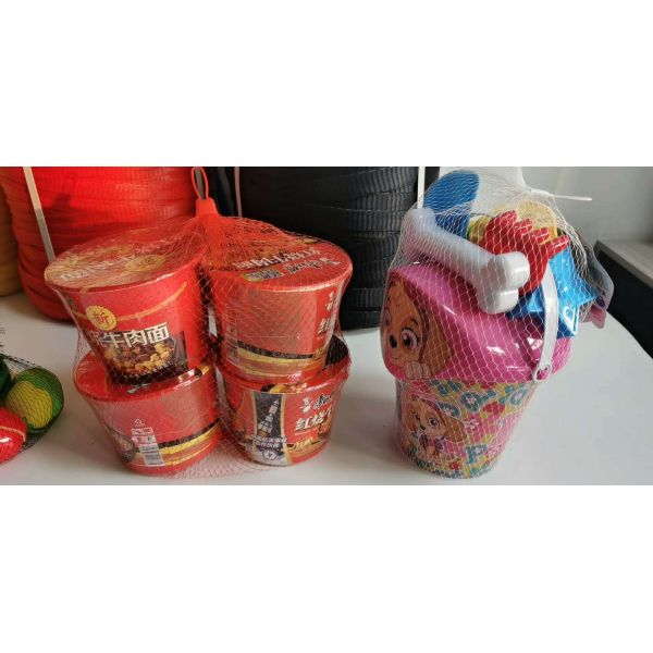 150mm Hole RoHS Plastic Mesh Packaging Bag For Vegetable