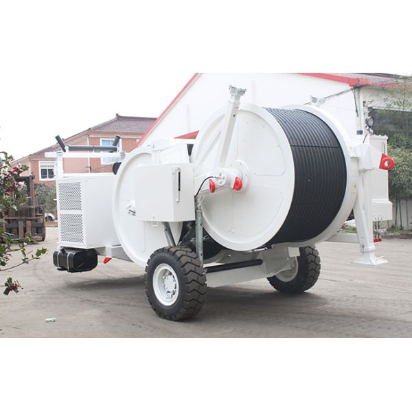Transmission Line Stringing Equipment 1x120KN Pulling Type Cable Tensioner