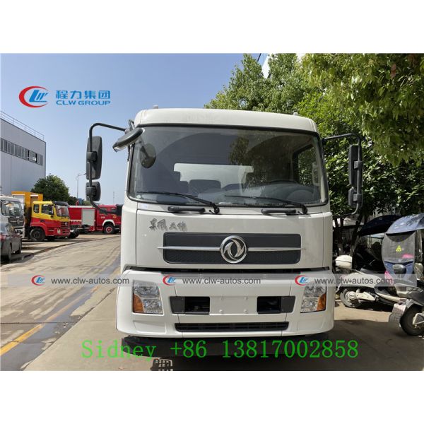 4X2 Dongfeng Vacuum Sewage Suction Truck With 10cbm Tank