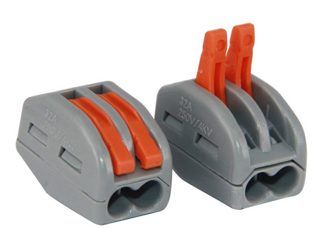 Nuts Compact Wire Connectors 250v 4kv 32A PCT 212 Connector Multifunction