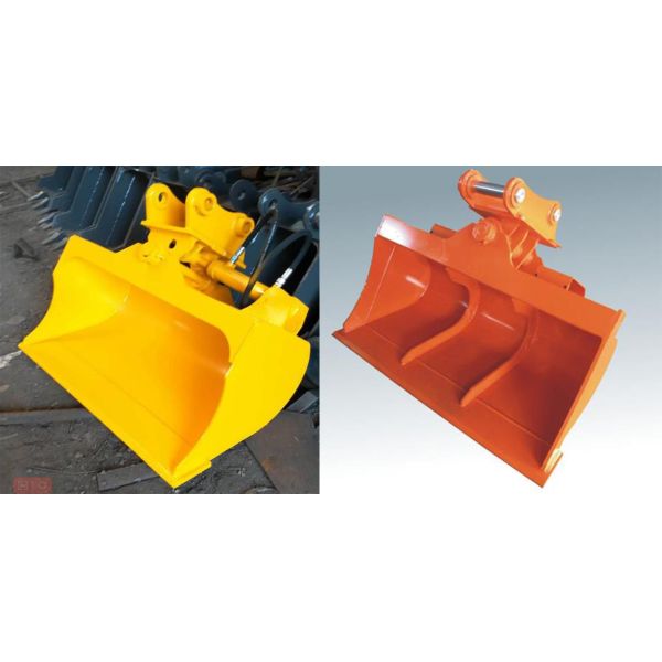 0.5-6.7cbm Excavator Tilting Bucket 1500-2100mm For Cat Doosan Sumitomo Kato